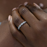 WB0184M ~ MOISSANITE BAND