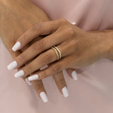WB0146M ~ MOISSANITE RING GUARD