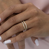 WB0146M ~ MOISSANITE RING GUARD