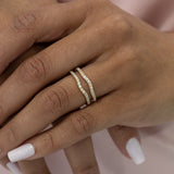 WB0146M ~ MOISSANITE RING GUARD