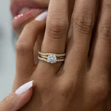 WB0146M ~ MOISSANITE RING GUARD