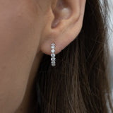 E125 ~ Moissanite Earring