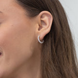 E125 ~ Moissanite Earring