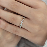 WB051M ~ MOISSANITE BAND