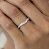 WB0082M ~ MOISSANITE BAND