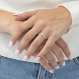 WB0208M~ MOISSANITE BAND
