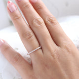 FLASH SALE ~ 18K Rose Gold ~ WB059 ~ DIAMOND BAND