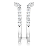WB0146M ~ MOISSANITE RING GUARD