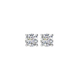 Earrings ~ 2.0Ct Moissanite 4 Prong Earrings - Earrings