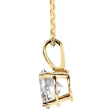 N208 ~ Moissanite Necklace