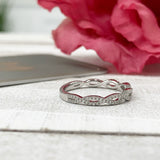 WB073M ~ MOISSANITE BAND