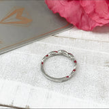 WB073M ~ MOISSANITE BAND