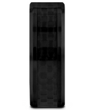 ONYX Black Carbon Fiber Inlaid Black Ceramic Band