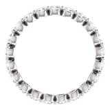 EBM080 ~ MOISSANITE ETERNITY BAND