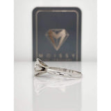 Alanna ~ 14Kw 8X6Mm Oval Moissanite Solitaire - Ring
