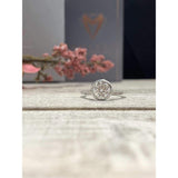 Patricia ~ 6.5Mm Round Moissanite Moissanite Band - Ring