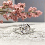 Patricia ~ 6.5Mm Round Moissanite Moissanite Band - Ring