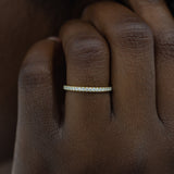 WB072M ~ MOISSANITE BAND