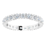 EBM010 ~ MOISSANITE ETERNITY BAND