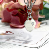 B019 - 925 Sterling silver Heart Bracelet