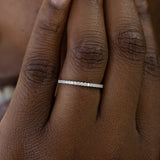 WB059M ~ MOISSANITE BAND