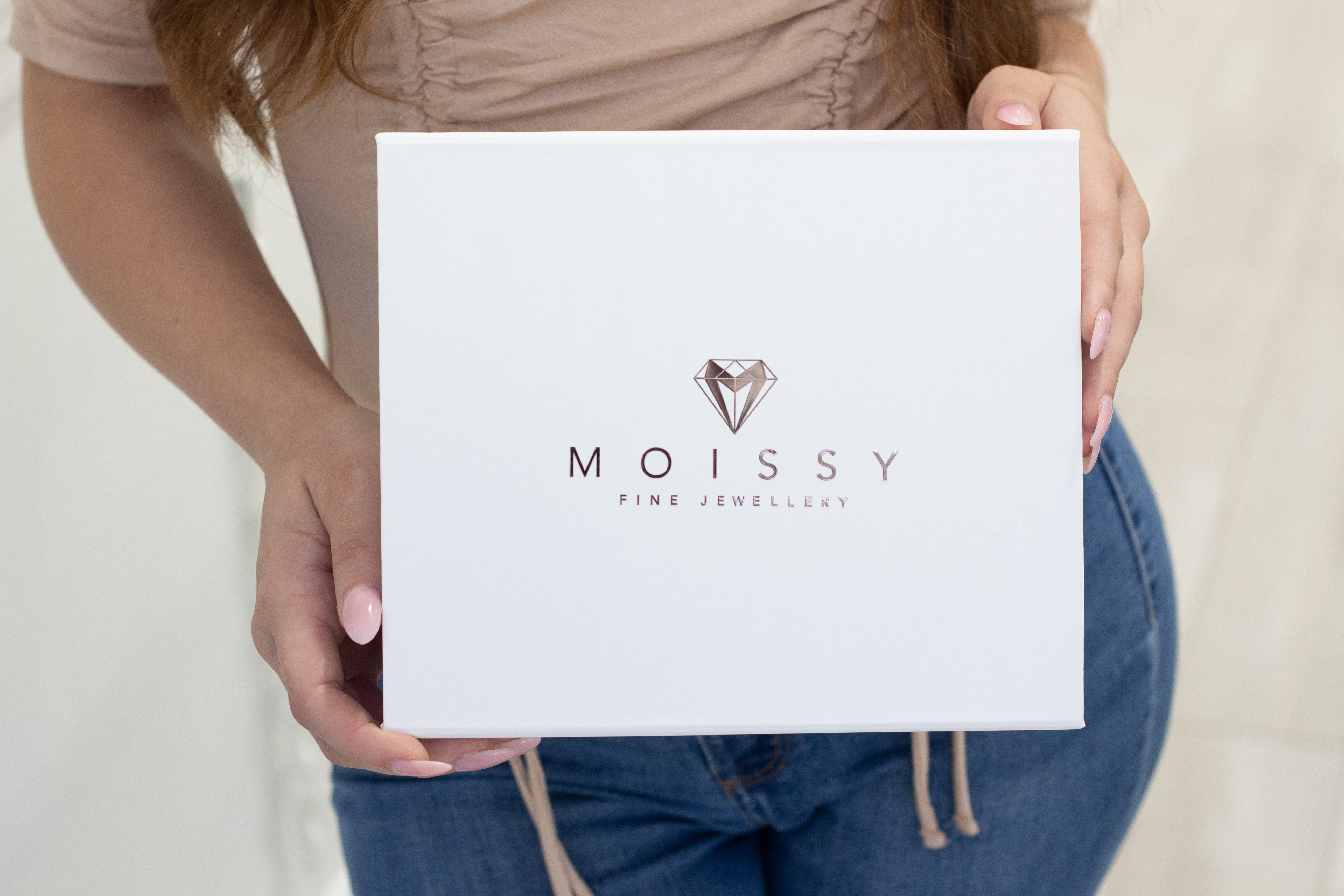 Moissy Fine Jewelry Fine Box Packaging Houston, TX & Gilbert, AZ