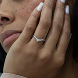 WBM0099  ~ MOISSANITE BAND