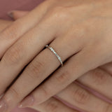 WB0197M ~ MOISSANITE BAND