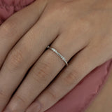 WB0197M ~ MOISSANITE BAND