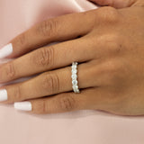 WBM0094~ MOISSANITE BAND