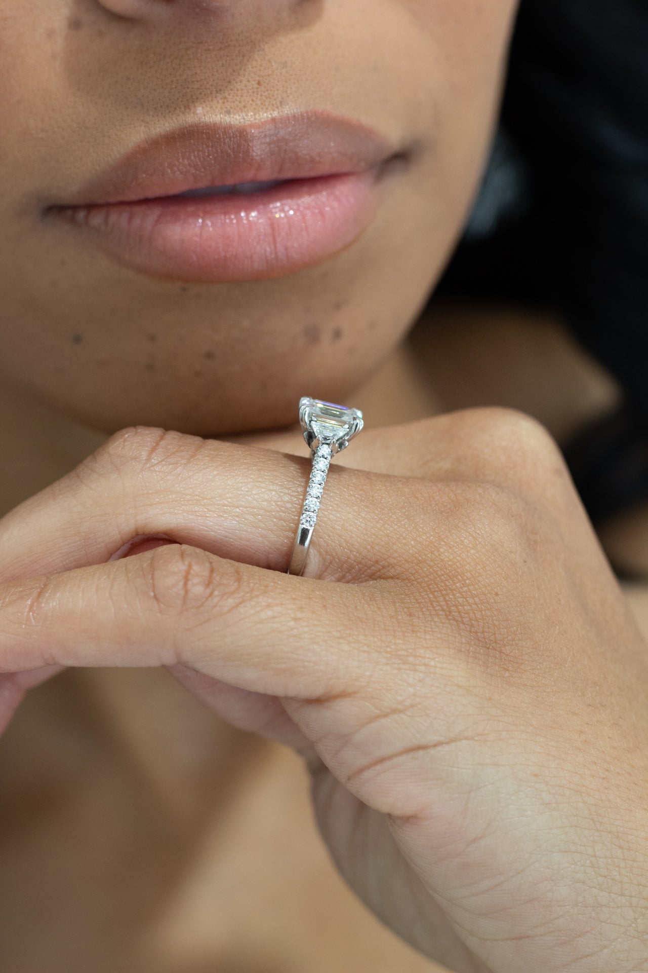 Moissanite Engagement & Wedding Rings Houston, TX & Gilbert, AZ Page