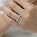 WB0208M~ MOISSANITE BAND