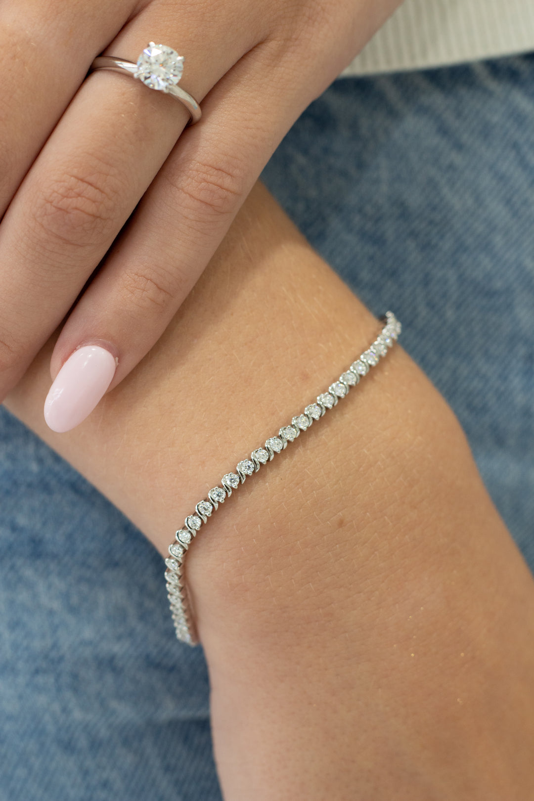 Moissanite Necklaces & Bracelets Houston, TX & Gilbert, AZ Moissy