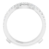 WBM0146 ~ MOISSANITE RING GUARD