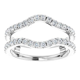 WBM0146 ~ MOISSANITE RING GUARD