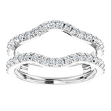 WB0146M ~ MOISSANITE RING GUARD