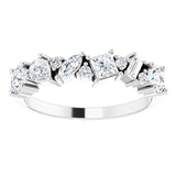 WB0183M ~ MOISSANITE BAND