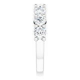 WBM0094~ MOISSANITE BAND