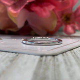 WB0197M ~ MOISSANITE BAND