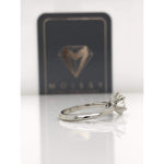 Reagan ~ 14K 7Mm Round 1.25Ct Moissanite Solitaire - Ring