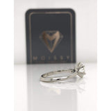 Reagan ~ 14K 7Mm Round 1.25Ct Moissanite Solitaire - Ring
